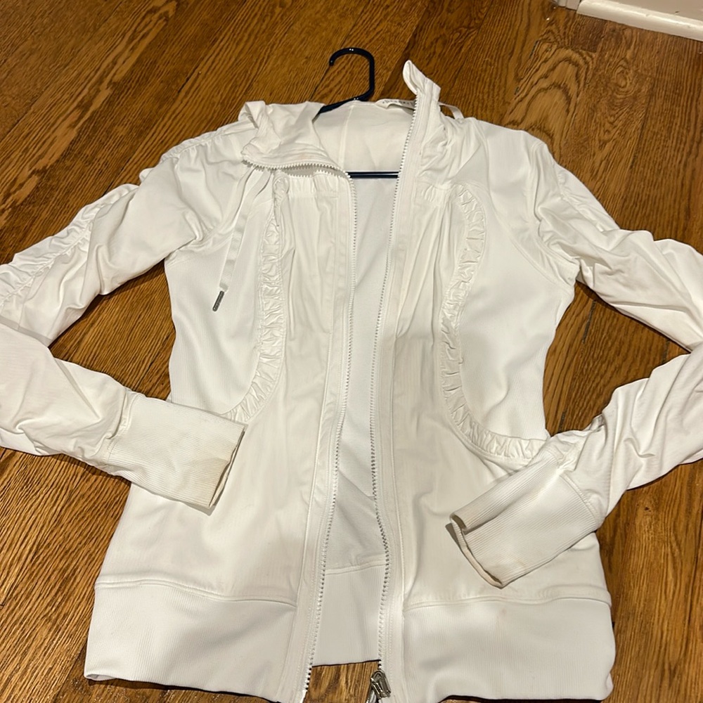 Lululemon white hoodie reversible